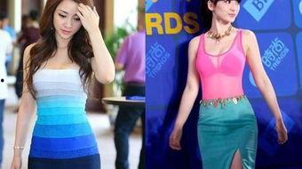 明星包臀裙,明星们的包臀裙时尚秀场