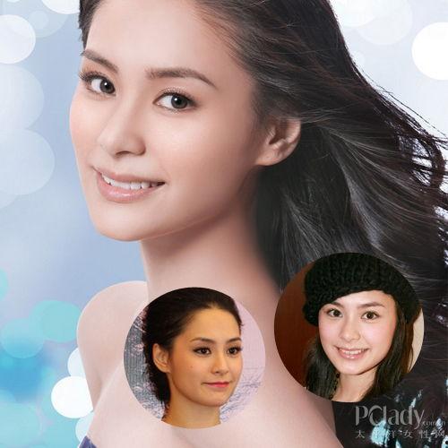 女明星正脸图片,揭秘女明星正脸之美